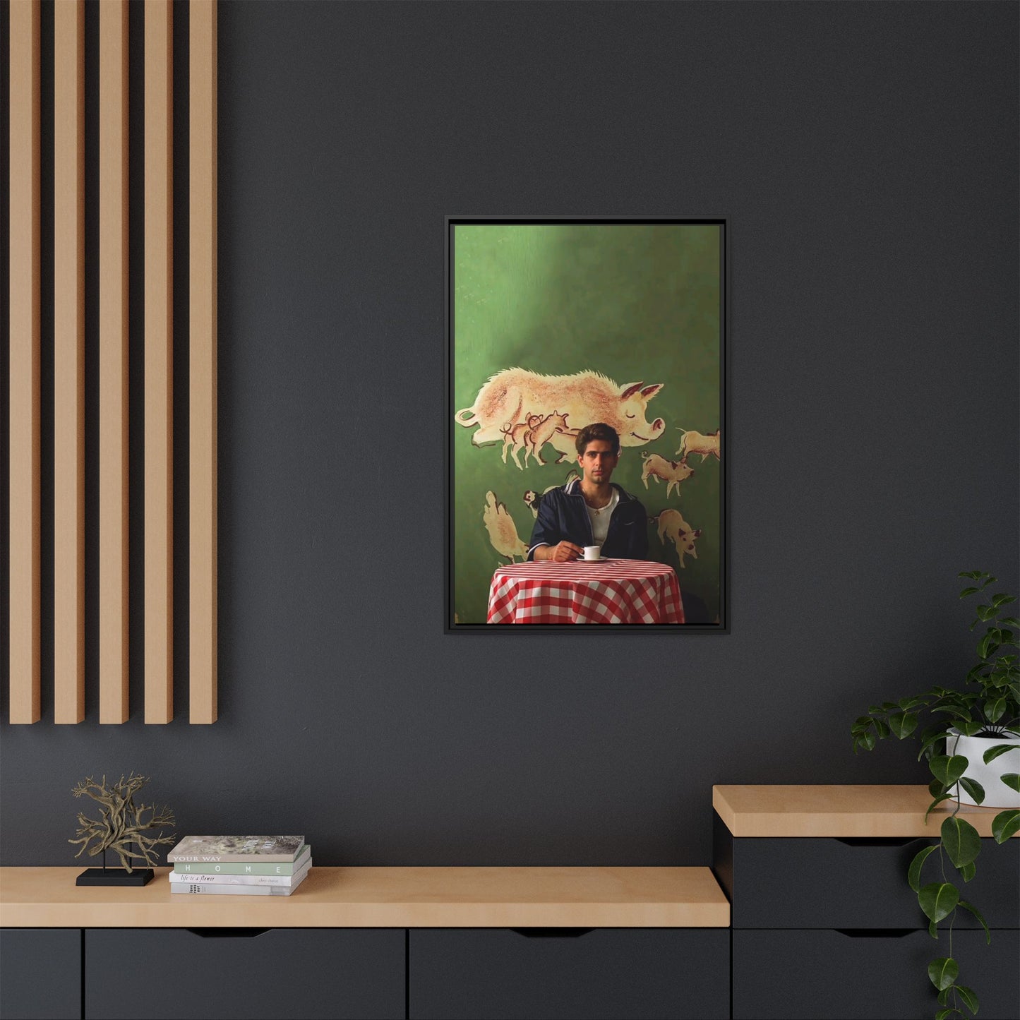 Christopher Moltisanti Framed Poster – The Sopranos Wall Art