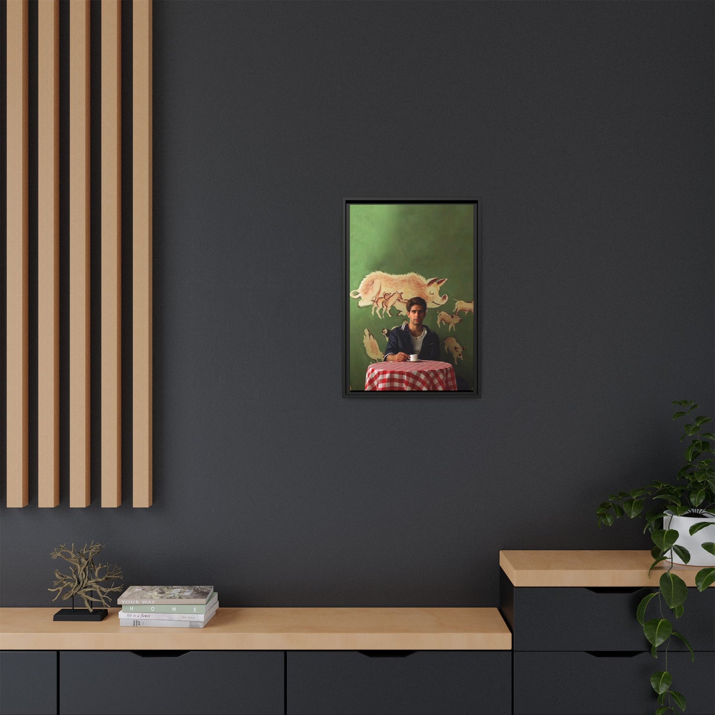 Christopher Moltisanti Framed Poster – The Sopranos Wall Art