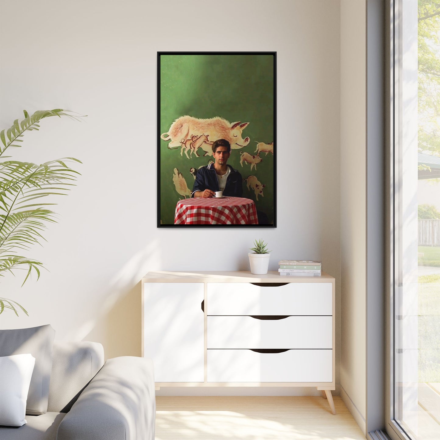 Christopher Moltisanti Framed Poster – The Sopranos Wall Art