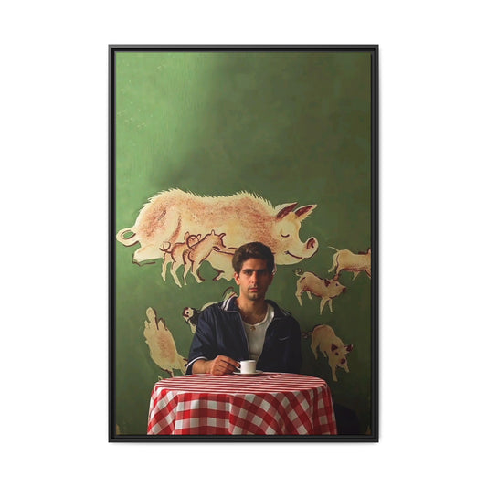 Christopher Moltisanti Framed Poster – The Sopranos Wall Art
