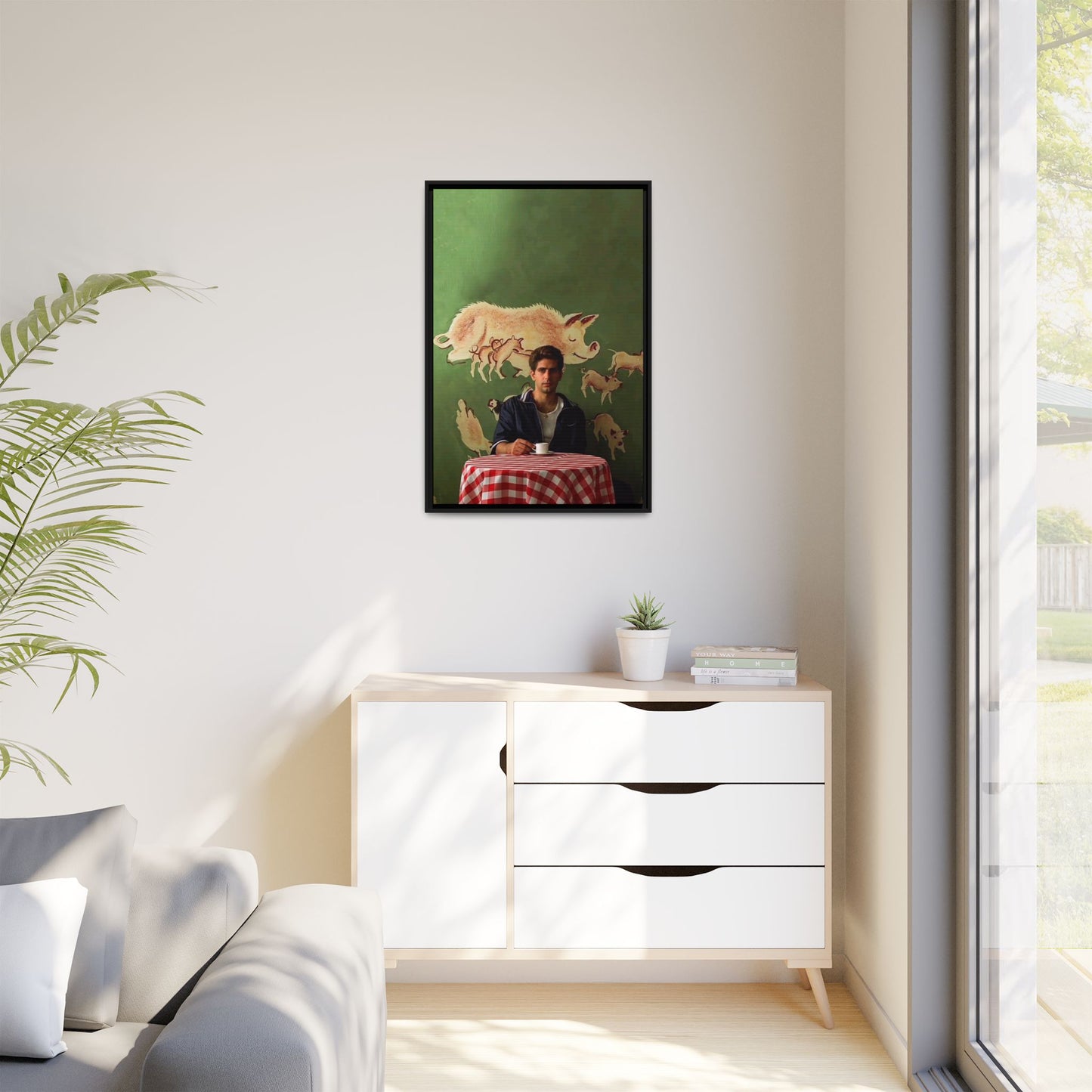 Christopher Moltisanti Framed Poster – The Sopranos Wall Art