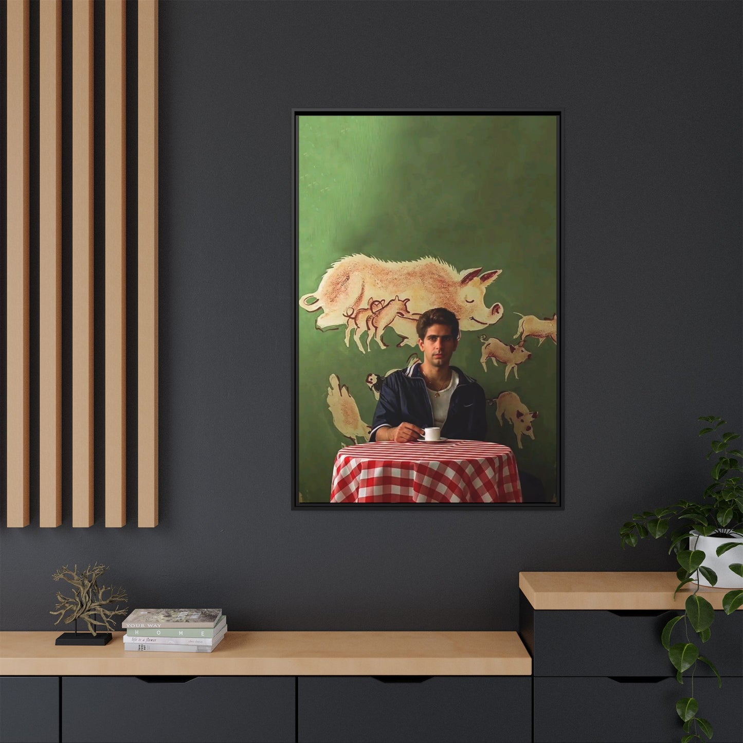Christopher Moltisanti Framed Poster – The Sopranos Wall Art